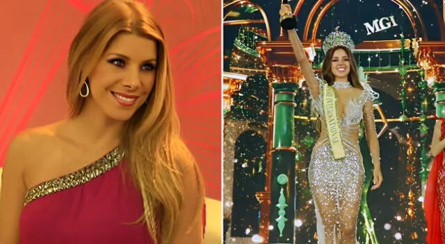Nuestra ex Miss Perú elogió a la Miss Grand International 2023.