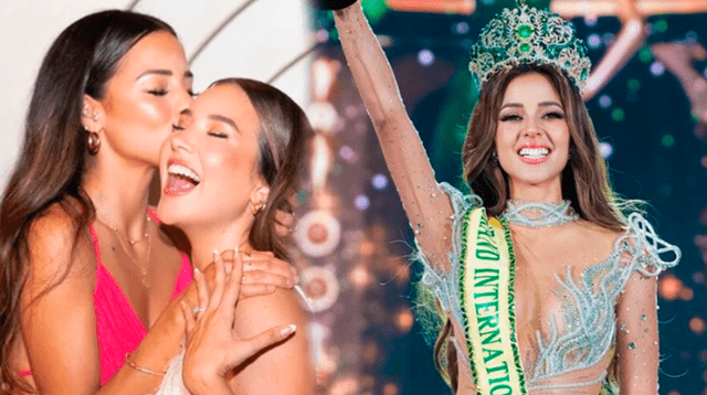 Ale Fuller celebra coronación de Luciana Fuster en el Miss Grand International.