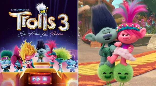 Esto debes saber sobre la llegada de Trolls 3 a streaming