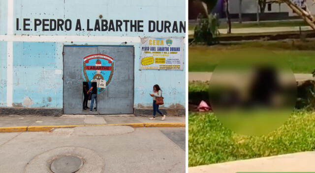 El acto sexual realizado en un parque de Chiclayo generó conmoción en la ciudadanía.