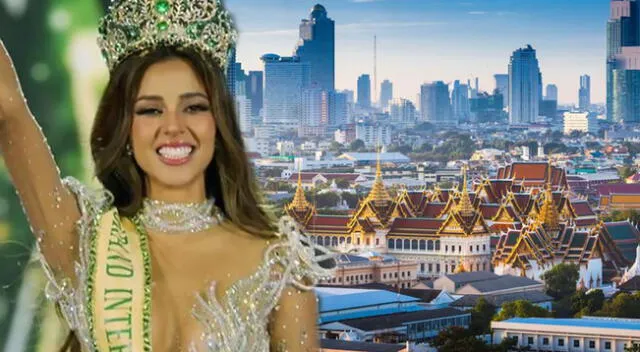 Luciana Fuster vivirá en Bangkok durante su reinado en el Miss Grand International.