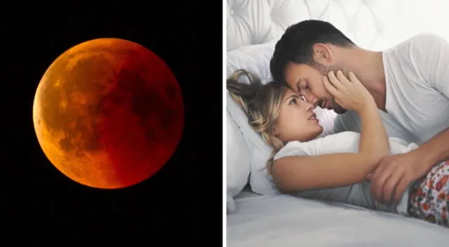 El eclipse lunar puede influir en el rendimiento de la actividad sexual.