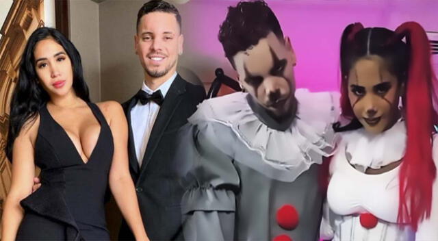 Melissa Paredes, su hija y Anthony Aranda se lucen con sus mejores disfraces previo a Halloween.