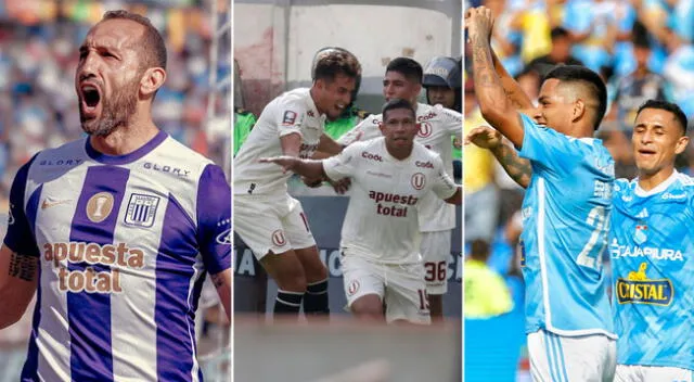 Alianza Lima, Universitario de Deportes y Sporting Cristal disputan palmo a palmo el Torneo Clausura.