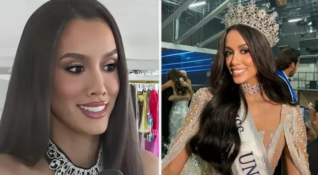 ¿Qué dijo Camila Escribens antes el Miss Universo?