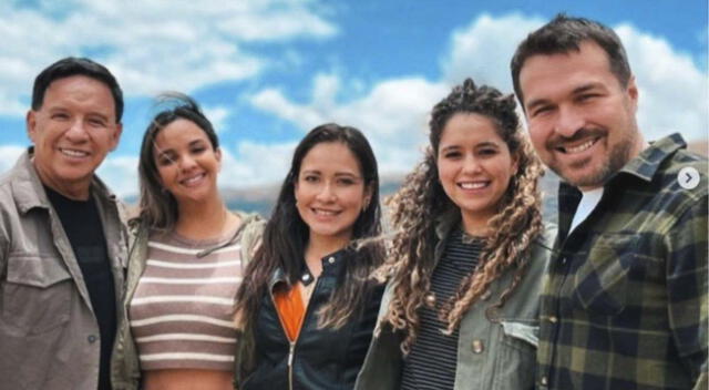 Giacomo Bocchio, su novia y Ricardo Rondón viajaron a Ayacucho.