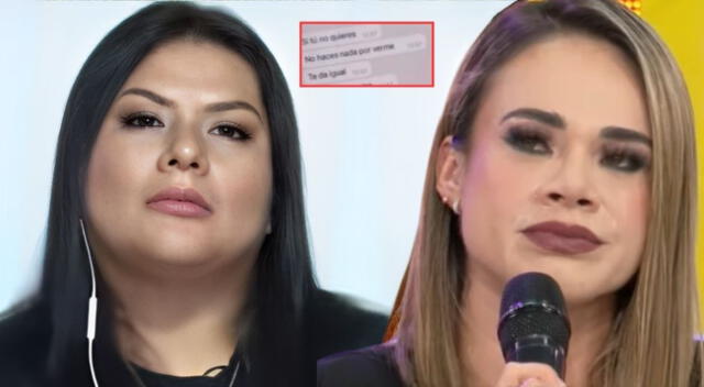 ¿Jossmery sigue buscando a Paolo?: Kiara Fuentes revela fuertes chats.