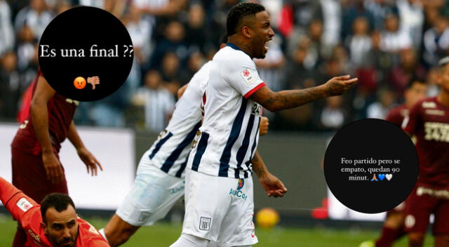 Jefferson Farfán expresó su disconformidad por el mal juego de Alianza Lima.