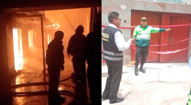 Vecinos del Cusco recogieron agua de río para controlar las llamas del incendio.