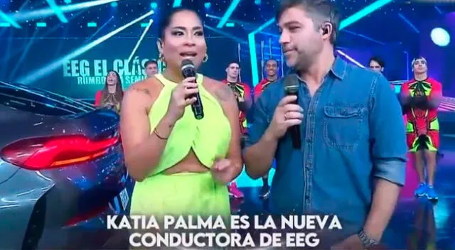 Katia Palma debuta como conductora en Esto es Guerra.
