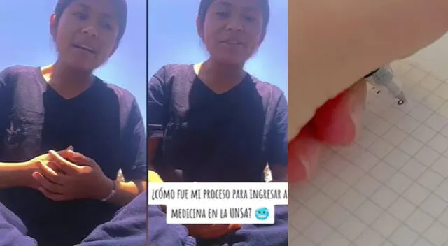 Historia de joven peruana para ingresar a la UNSA de Arequipa es viral en TikTok.