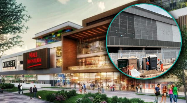 Mall Aventura de San Juan de Lurigancho está en construcción y sus trabajadores huyeron del lugar al reportarse una fuga de gas.