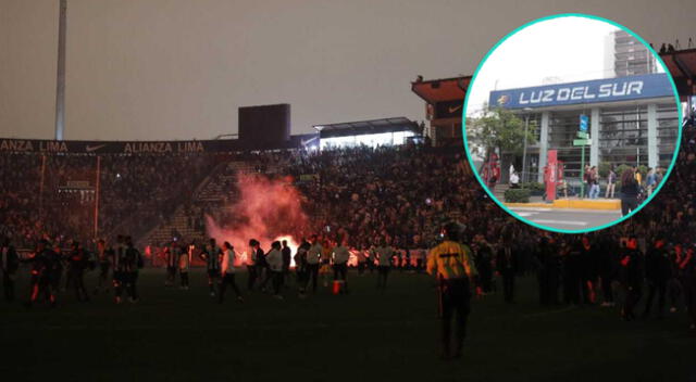 Luz del Sur se pronuncia sobre bochornoso momento que se vivió en el estadio Matute.