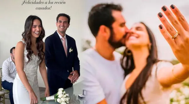 Valeria Flórez se casó con Andrés Ugarte Diez Canseco.