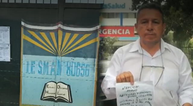 Delincuentes extorsionana a docentes y padres de un colegio en La Libertad.