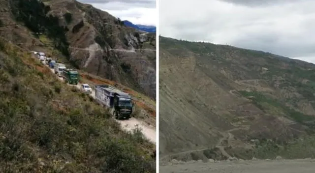 Esta carretera se ubica en la región de Áncash que conecta a dos pueblos importantes.