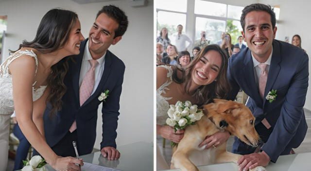 Valeria Flórez se casó tras comprometerse en Argentina un año atrás.