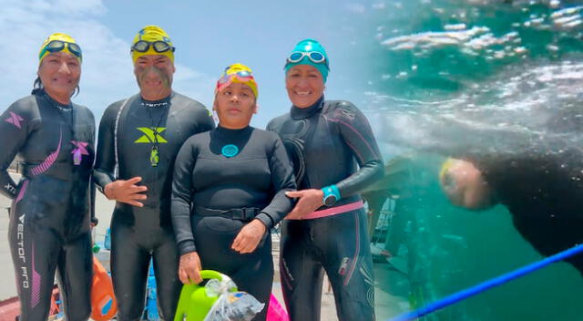 Zamira Landa Rodríguez es la adolescente peruana que nadó más de 5 km en la costa peruana