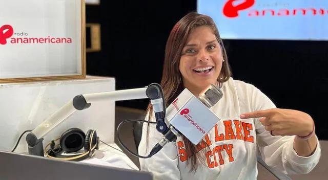 Giovanna Valcárcel conduce hace dos meses Splah en radio Panamericana.