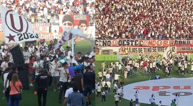 El Estadio Monumental fue una fiesta al ver a Universitario dar la vuelta olímpica tras lograr el título nacional de la Liga 1.