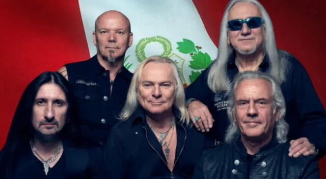 Uriah Heep llegará a Lima para un concierto de rock pesado.