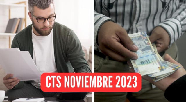 La fecha límite para recibir el pago de la CTS 2023 es hasta el miércoles 15 de noviembre del 2023.