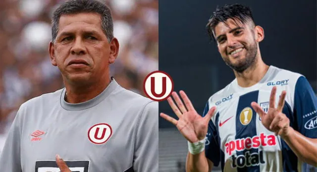 'Puma' Carranza se encontró con Carlos Zambrano tras victoria de Universitario de Deportes.