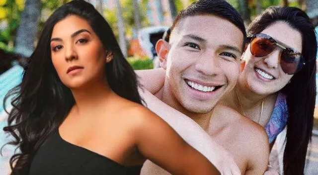 Ana Siucho se mostró más romántica con Edison Flores en la fiesta de Universitario de Deportes.