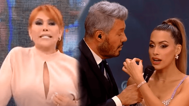 Magaly Medina cuestiona amorío de Milett Figueroa y Marcelo Tinelli.