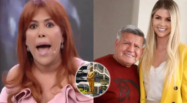 Magaly Medina criticó a Brunella Horna por enojarse con bromas a su suegro.