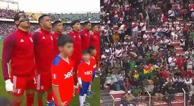 Himno Nacional de Perú se escuchó así en todo el Estadio Hernando Siles de La Paz por Eliminatorias 2026.