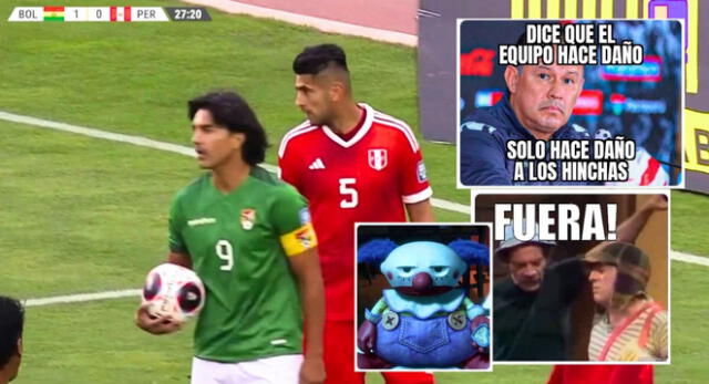 Hinchas peruanos explotan en redes sociales con el Perú vs. Bolivia por Eliminatorias 2026.