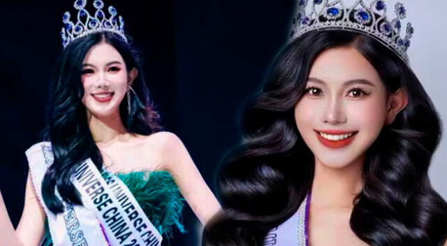 Miss China perdió su sueño de obtener en la corona en el Miss Universo 2023.