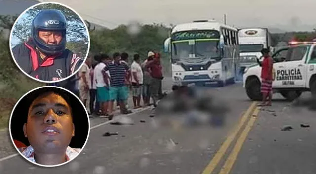 Padre e hijo murieron en el acto durante el accidente de tránsito ocurrido en el distrito La Matanza, en Piura.