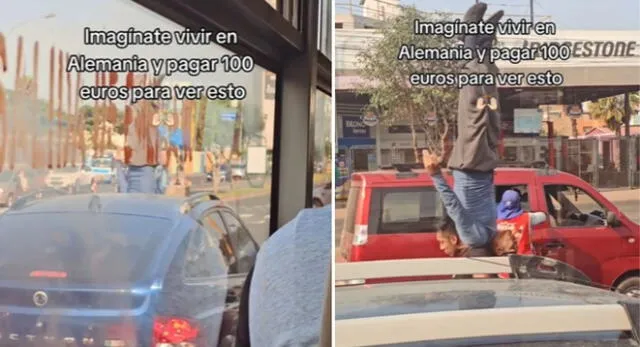 Jóvenes dejaron sorprendidos a miles en las redes sociales con su peculiar truco.