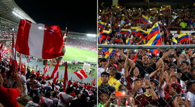 Hinchas venezolanos abarrotarían el Estadio Nacional.