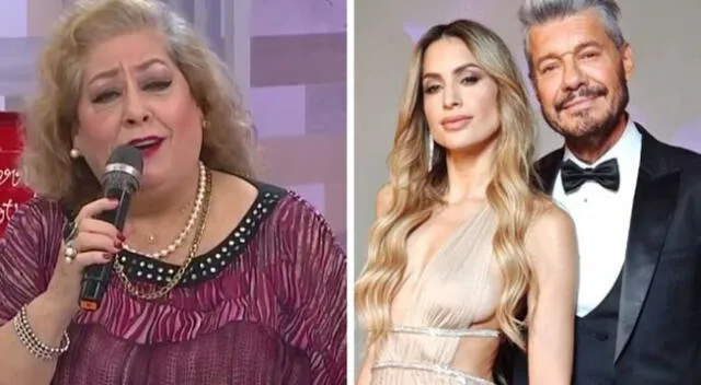 Doña Martita encantada de tener como yerno a Marcelo Tinelli y feliz por Milett Figueroa