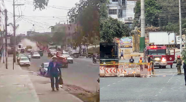 evacúan de emergencia a escolares tras fuga de gas en Caja de Agua