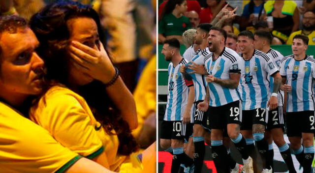 Argentina le ganó a Brasil y es líder de las Eliminatorias.