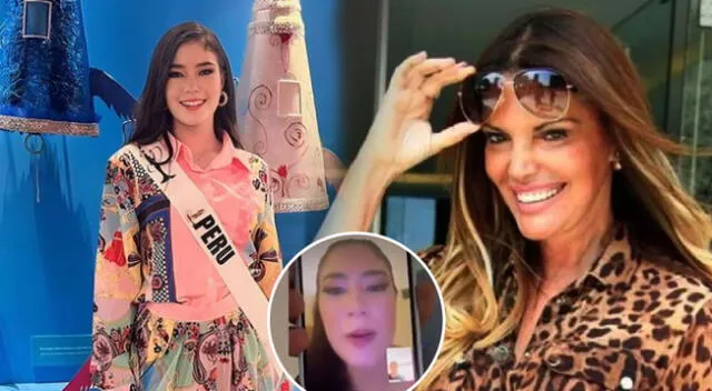 Kyara Villanela y sus asesorías virtuales en el Miss Teen Universe 2023.