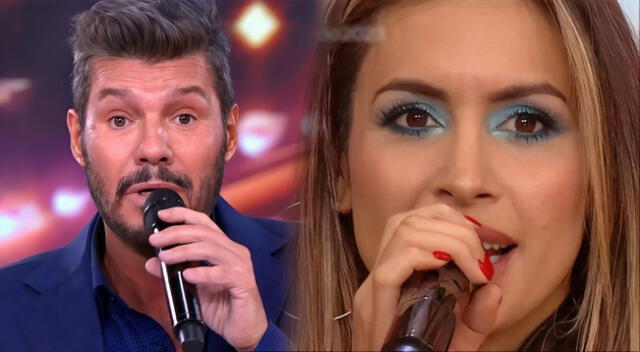 Marcelo Tinelli le reclamó a Milett Figueroa por haber coqueteado con stripper.