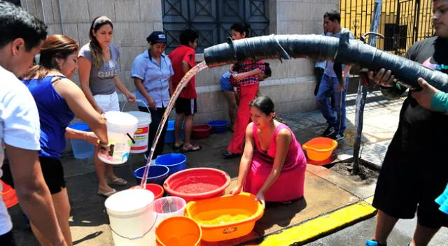 Corte de agua en Chiclayo se realizará debido a reparaciones y empalmes en redes de agua potable.