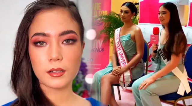 Kyara Villanella sorprendió en su entrevista del Miss Teen Universe.