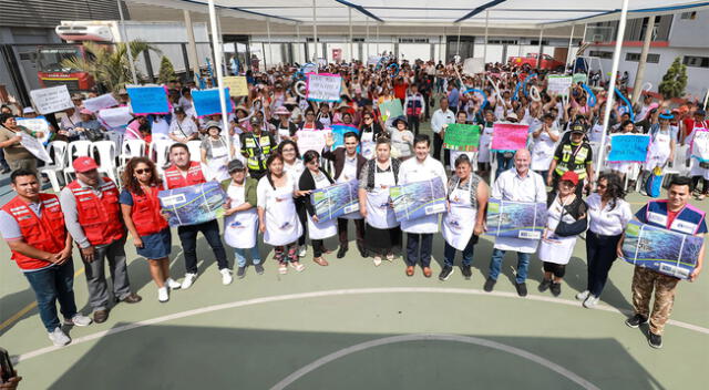 Más de 200 comedores popular recibirán la donación.