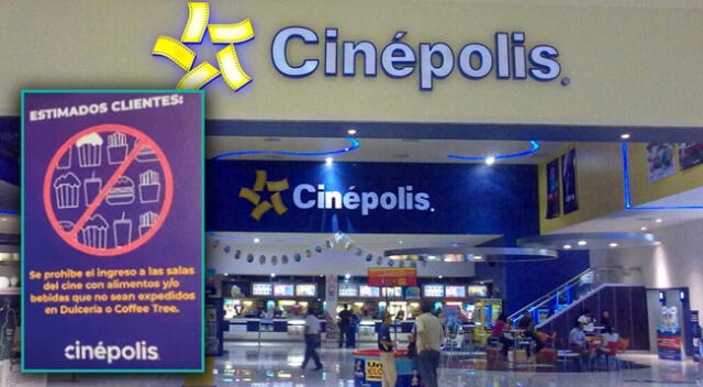 Cinépolis no quiere que sus clientes lleven sus alimentos para ver películas en sus salas de cine.