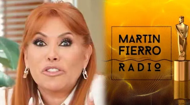 Magaly Medina sobre su nominación en los Premios Martín Fierro Latino.