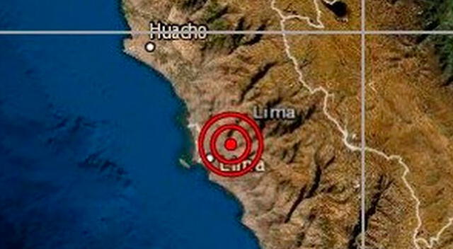 Temblor en Lima el martes 28 de noviembre de 2023.