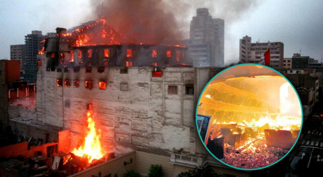 El Teatro Municipal de Lima sufrió un gran incendio que arrasó con todas sus instalaciones.