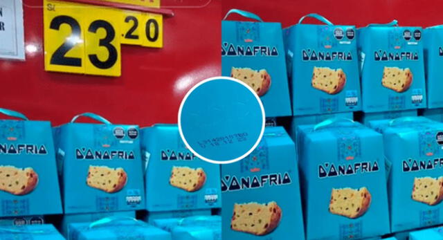 Peruano encuentra oferta de panetones D'Onofrio, pero detalle en caja es viral en TikTok.