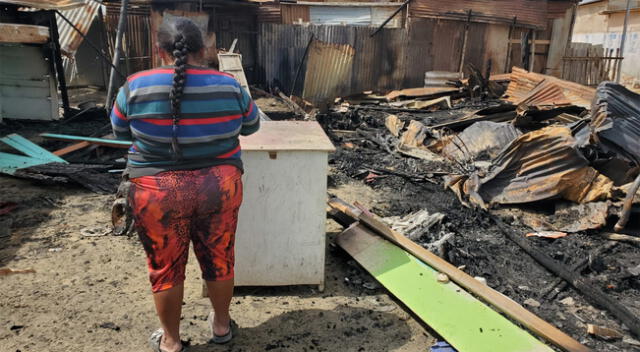 La madre pide ayuda para poder volver a tener un lugar donde descansar.